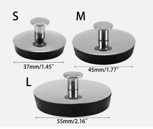 Stainless steel bath sink plug - sink,