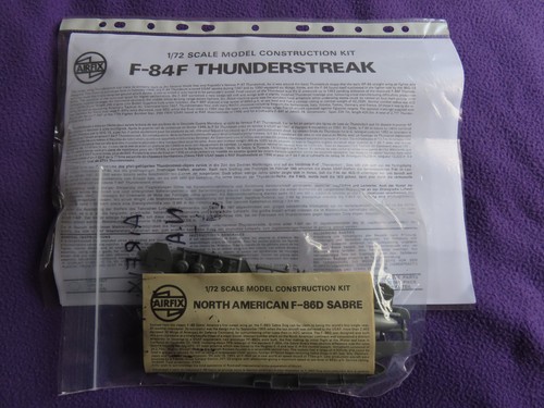 Airfix two usaf jet fighters - airfix,