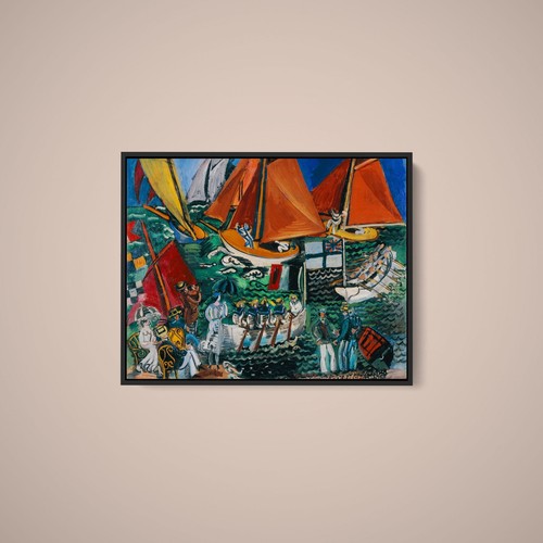Raoul dufy the regatta art - raoul,