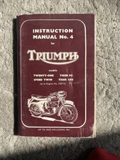 TRIUMPH Motorcycle Instruction