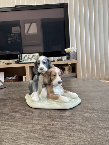 Nao lladro puppy sleeping - lladro,