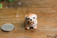 Handmade Ceramic Bulldog Small