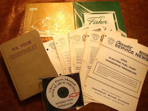 1970 chevrolet manuals - chevrolet, caprice