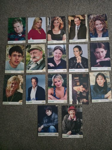 Signed emmerdale cast card - 18,