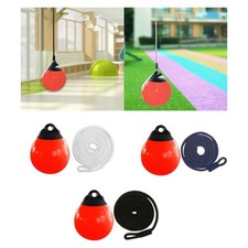 Boat Buoy Ball Round Anchor Buoy with Eye Hole Versatile Marine Mooring Buoy