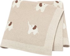 Soft Knitted Cotton Pram Cot