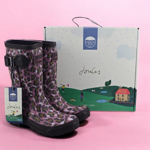 New joules rain boots mid - new,