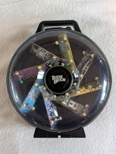 Tech Deck Fingerboards Spitfire Display Storage Case With 8 Boards Vintage