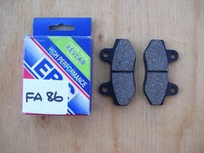 EBC Brake Pads Front or Rear FA86 Honda MBX50/NSR80/CBX125/CA250T New Old Stock