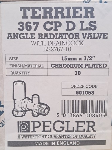 Radiator valve pegler - radiator,