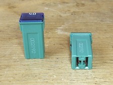40A 40amp 40 amp tall square PAL fuse fuze fuses Kia Hyundai 14mm x 12mm x 27mm