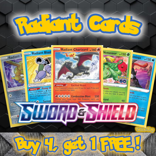 Pokemon cards radiant - cards,