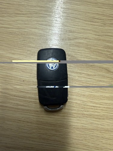 Volkswagen golf car key flip - volkswagen,