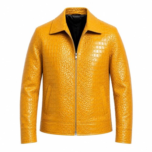 Men crocodile embossed - men's,