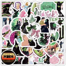 54 Wicked Movie Stickers - Scrapbook, Laptop, Consoles, Books, Cases, TV
