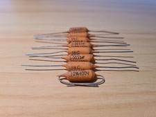 8 x SRC 0.0033uF 400v MULLARD MUSTARD TYPE POLYESTER CAPACITOR (S4-592)