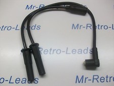 BLACK 8MM PERFORMANCE IGNITION LEADS VICTORY HAMMER 106 100 92 HAND BUILT LEADS