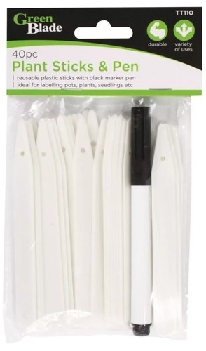 Plant sticks and - 40,