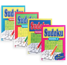 1 X SUDOKU PUZZLE BOOK A5 SIZE