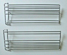 AEG ELECTROLUX ZANUSSI DOUBLE OVEN TOP OVEN SHELF RUNNERS SIDE RAILS PAIR  (03)