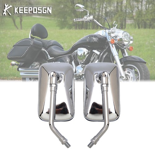 Side mirrors rearview - rearview, chrome