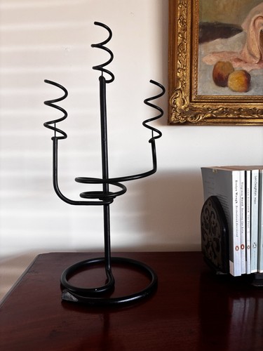 Vintage brutalist wrought iron - brutalist,