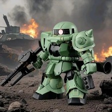 1 Pc Zaku II Model Kit Q