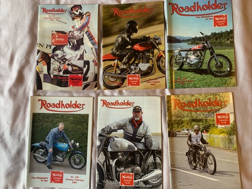 Norton roadholder magazines - roadholder,