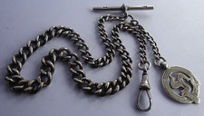 Antique solid silver pocket