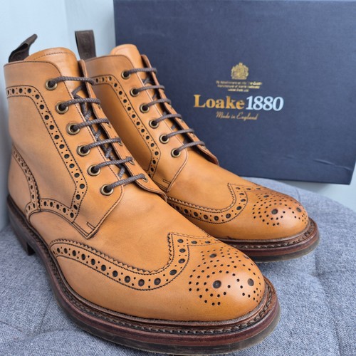Loake 1880 bedale tan brown - loake,