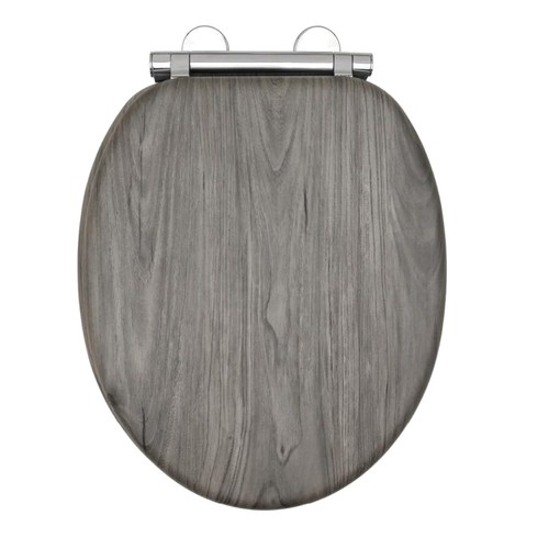 Luxury grey oak effect toilet - luxury,
