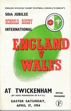 RUGBY UNION PROGRAMME -