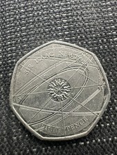 Sir Isaac Newton 50p Fifty