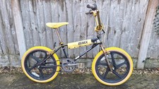 Vintage Old School BMX Bike 80s Eurosave Pegs Pads not Haro GT Mongoose Black