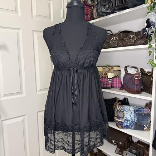 Victoria secret black mesh - secret,
