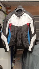 BMW MOTORAD Race Mens Armoured Motorcycle Bike Jacket Size 4XL