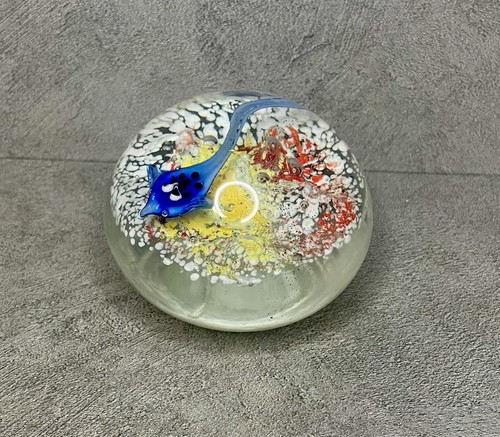 Vintage hand blown - blown, fish
