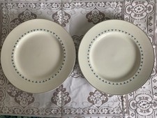 Two satin white - two, dinner