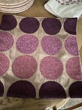 NEXT Circles Cushion Cover In Amethyst 43 Cm