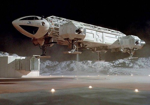 Space 1999 eagle transporter - space,
