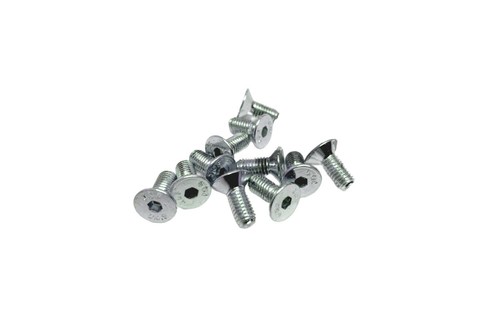 M5x12 flat head - screws, zinc