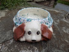 Vtg 3D Speckled Cocker Spaniel