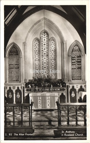 Altar frontal anthony in - frontal, st.