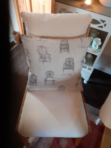 Set two parlour chairs - parlour,