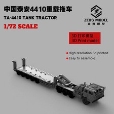 1/72/87 Chinese Taian TA-4410 Tank Tractor Unpainted Resin Model Kits 3D Printed