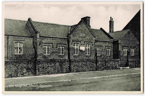 Leicester old knighton schools - old,