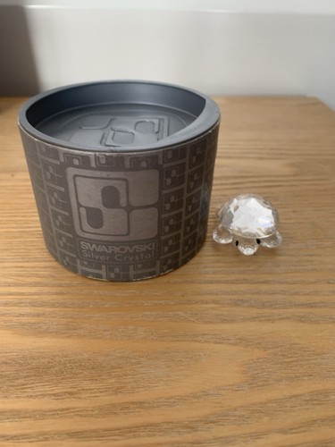 Swarovski crystal mini turtle - swarovski,