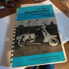 LAMBRETTA HOME WORKSHOP MANUAL