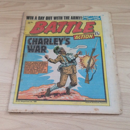 Battle action comic - action,