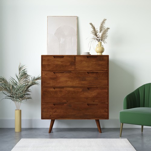 Retro dark mango wood 2 - retro,
